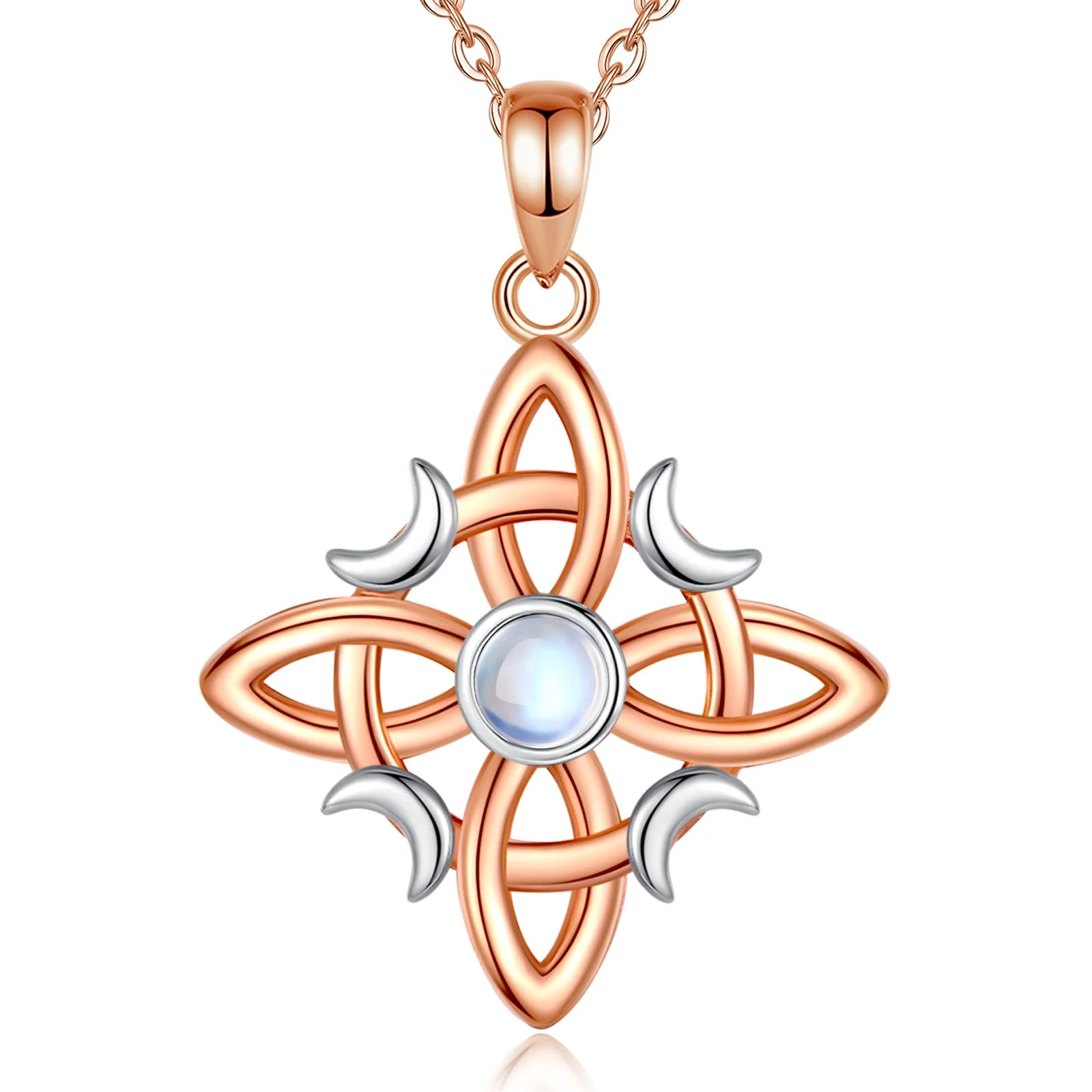 Necklace Celtic Witch Knot