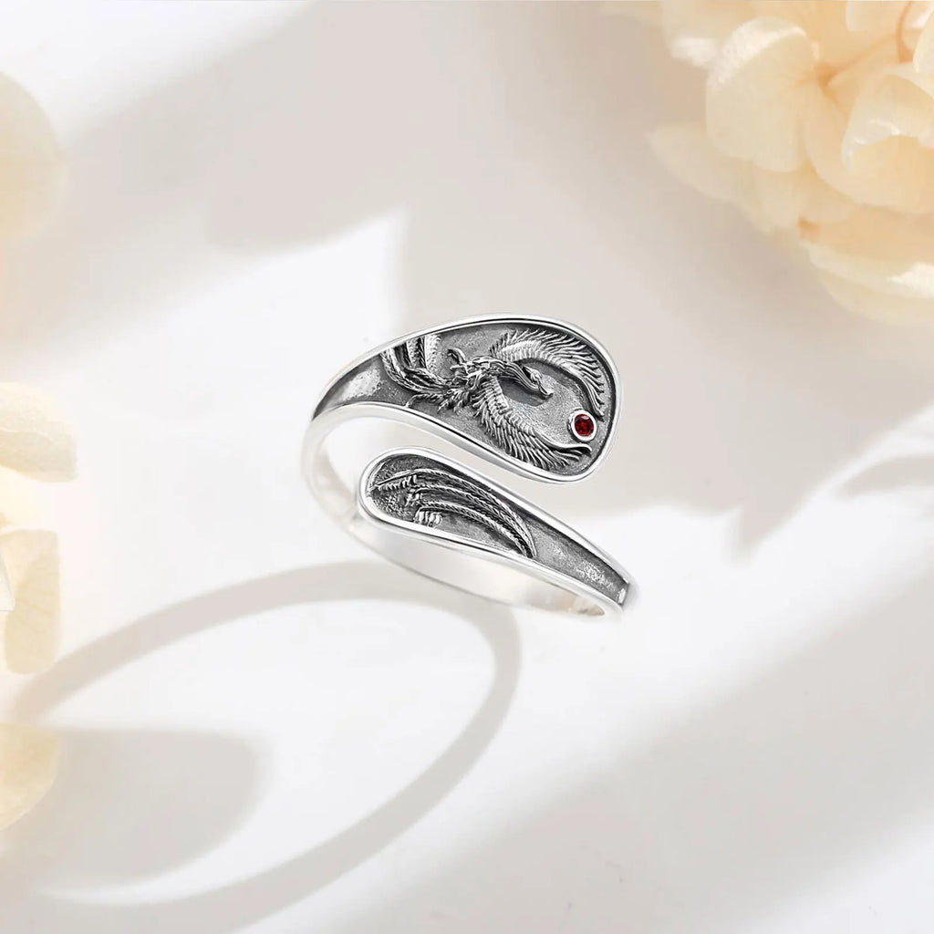 Ring Phoenix Sun Spirit