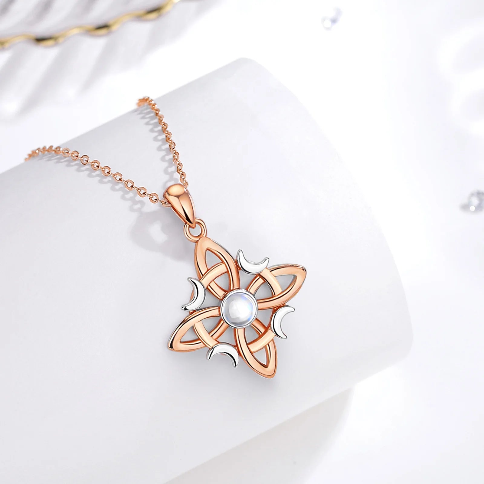 Necklace Celtic Witch Knot