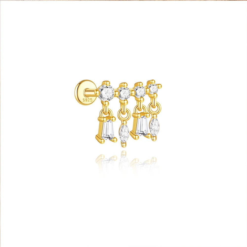 Earrings Marquise Tassel