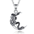 Necklane Black Serpent