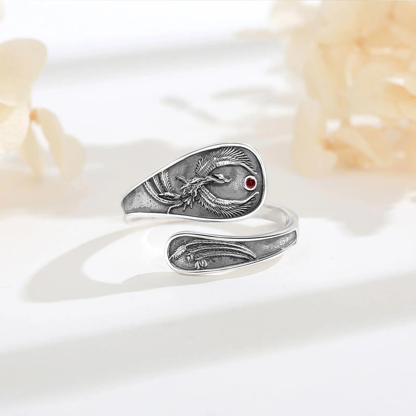 Ring Phoenix Sun Spirit
