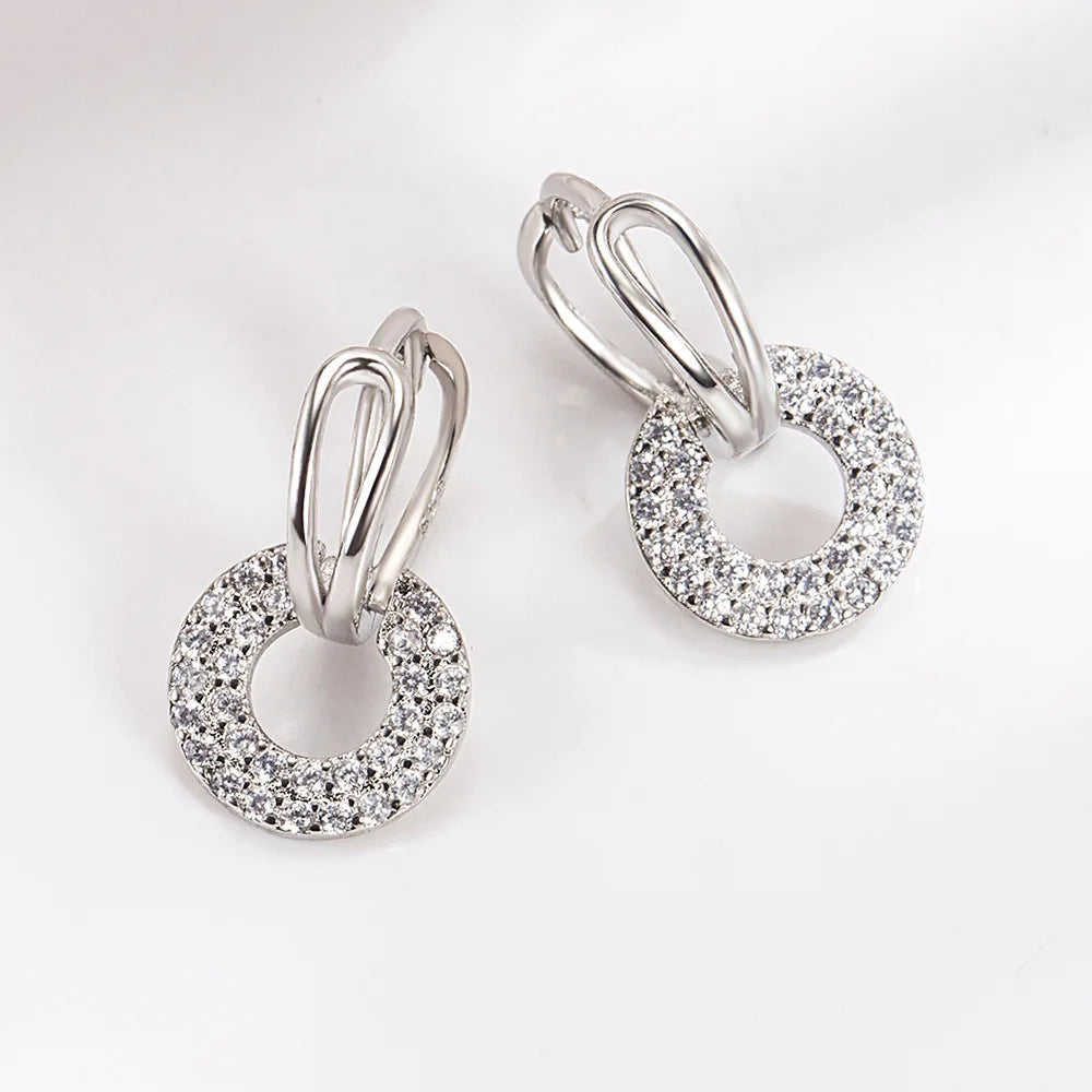 Earrings Brilliance Zircon Stud