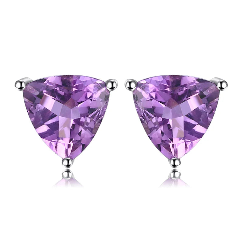 Earrings Natural Gemstone Stud