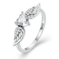 Ring Angel Wing Heart