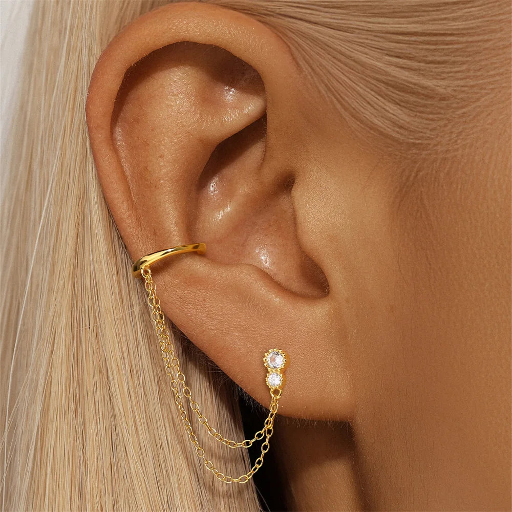 Earrings Marquise Tassel