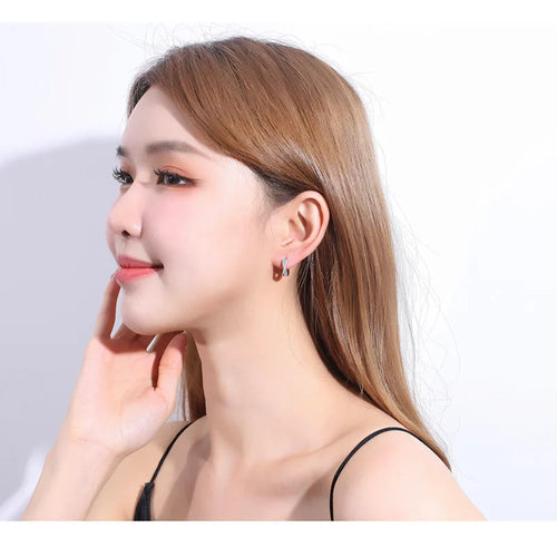 Earrings Bow Pattern Stud