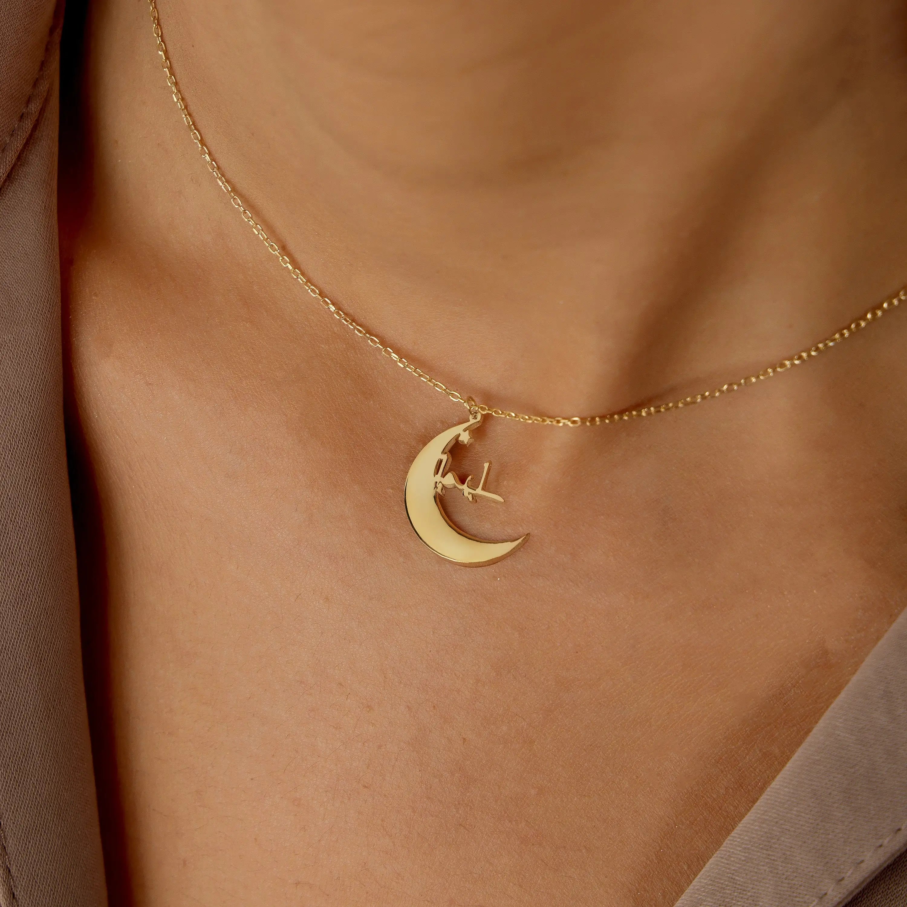 Necklace Arabic Script
