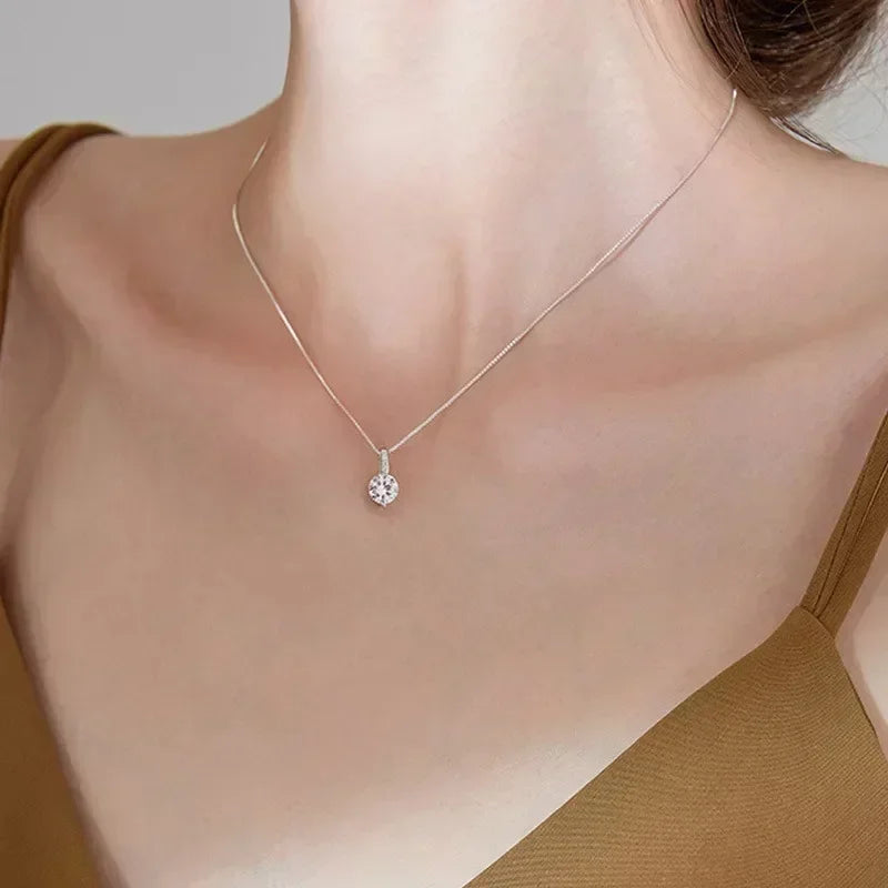 Necklace Radiance Zircon Pendant
