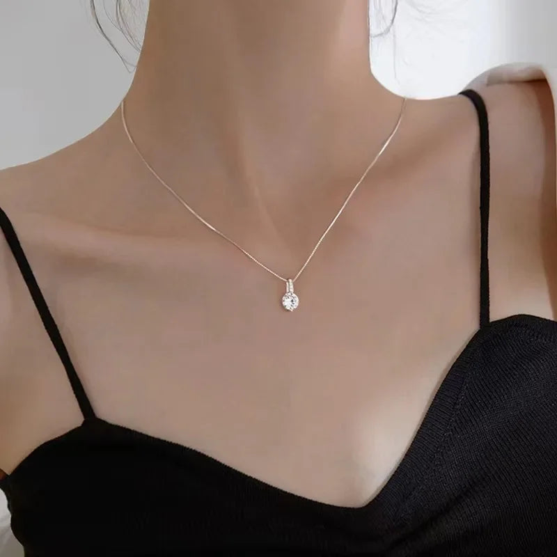 Necklace Radiance Zircon Pendant