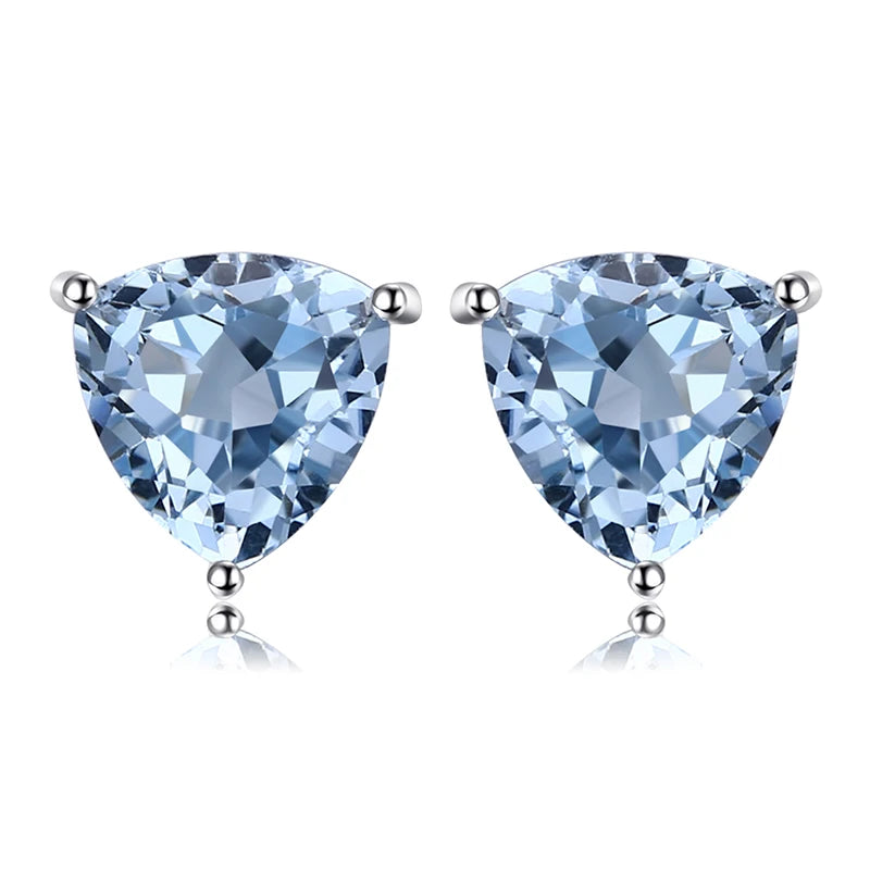 Earrings Natural Gemstone Stud