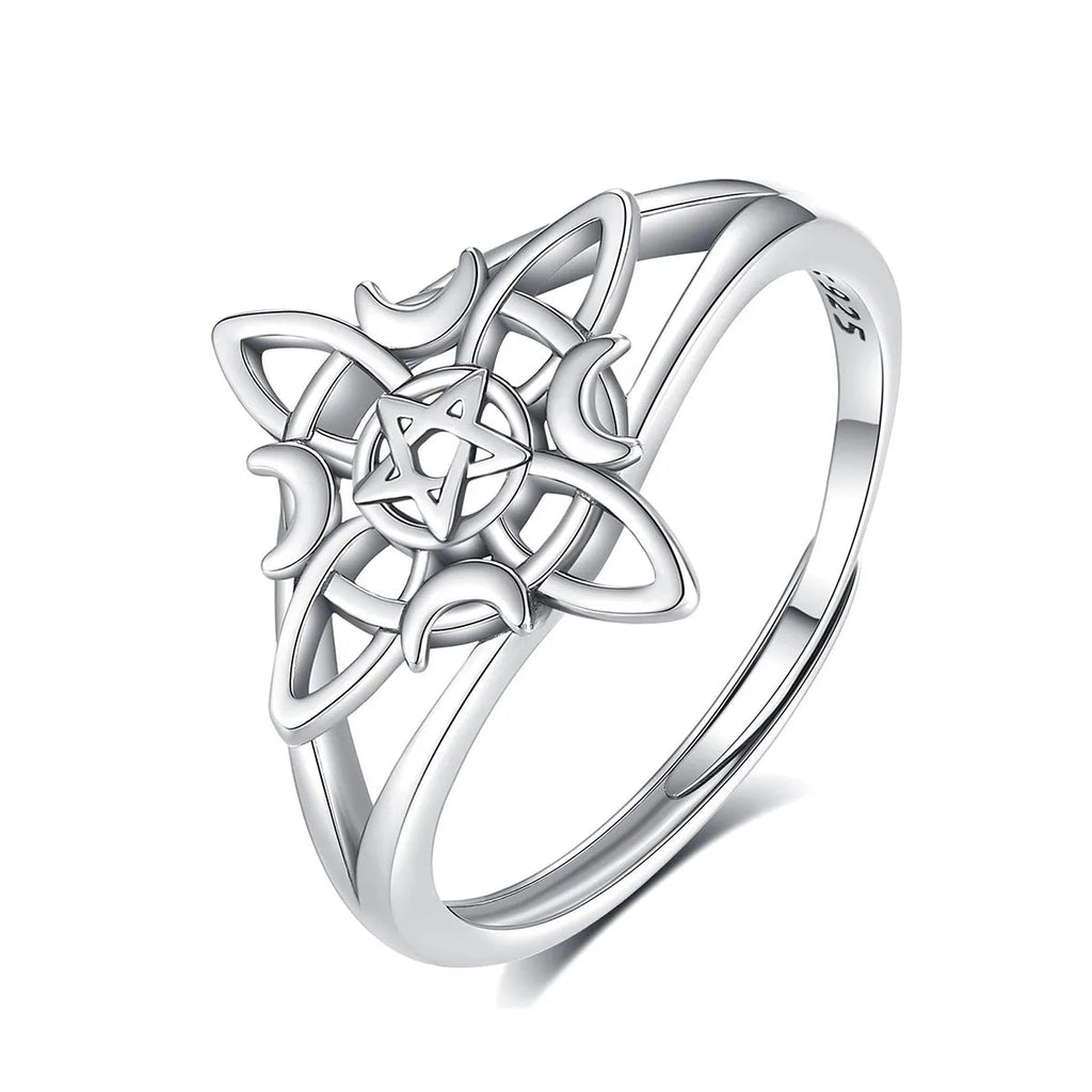 Ring Celtic Witch Knot