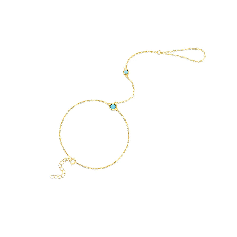 Bracelet Ring Heart Hand