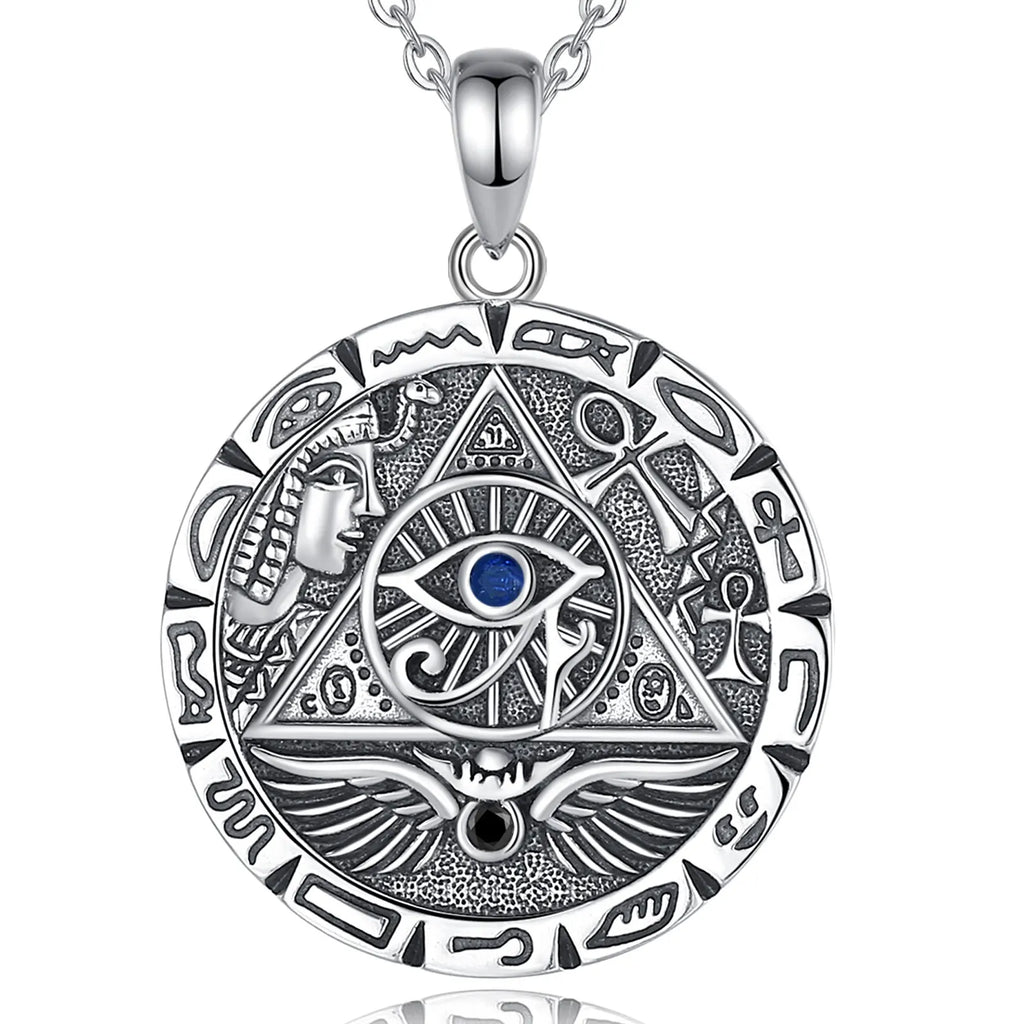 Necklace Illuminati Evil Eye Amulet