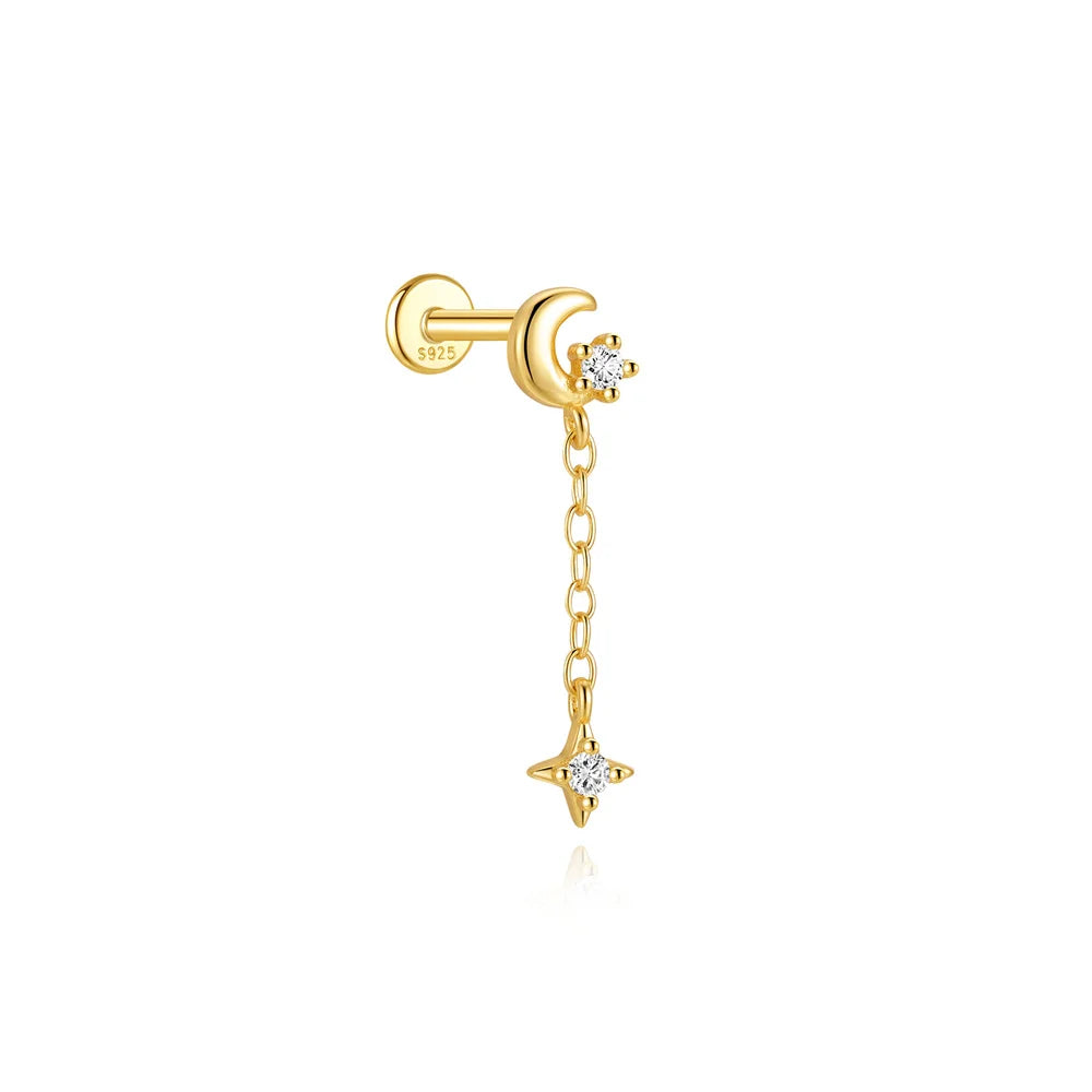 Earrings Marquise Tassel