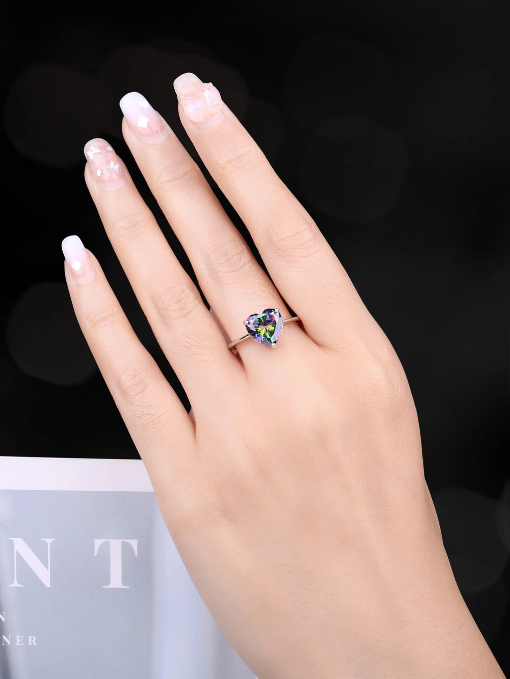 Ring Mystic Rainbow Quartz